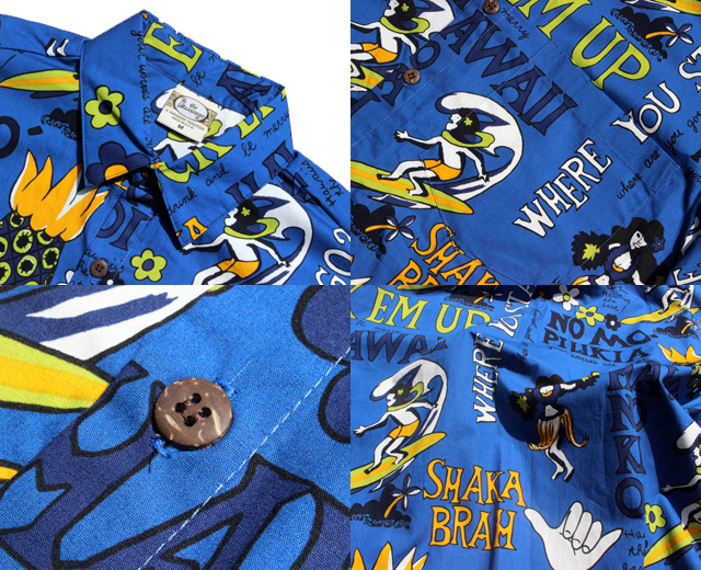 GOBAREFOOT ゴーベアフット アロハシャツ アメリカ製