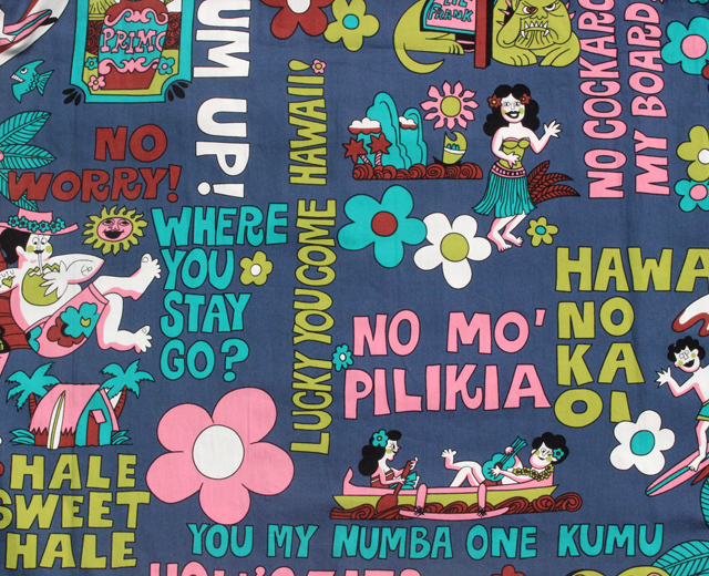 GOBAREFOOT ゴーベアフット アロハシャツ アメリカ製