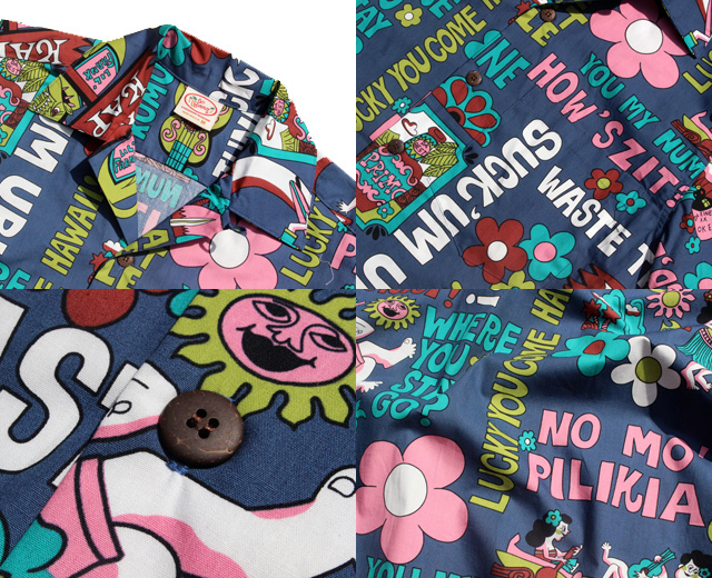 GOBAREFOOT ゴーベアフット アロハシャツ アメリカ製