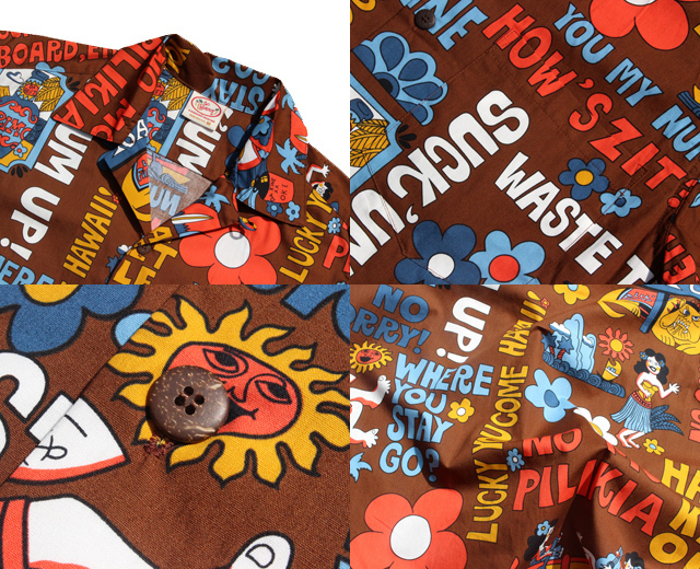 GOBAREFOOT ゴーベアフット アロハシャツ アメリカ製