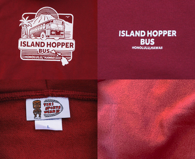 TIKISPORTSWEAR ティキスポーツウエア フルジップパーカー