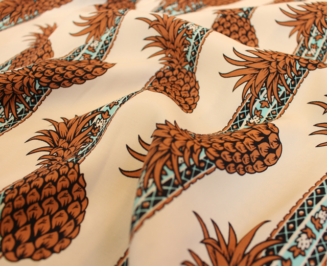 KONA BAY HAWAII アロハ パイナップル Kona Bay Hawaii Pineapple Aloha Shirt (パイナップルアロハ