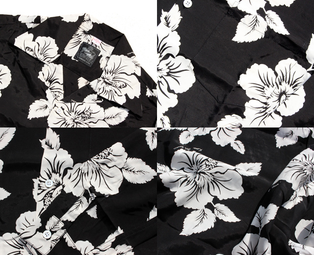 Kona Bay Hawaii コナベイハワイ 長袖アロハシャツ ビッグウエンズデー