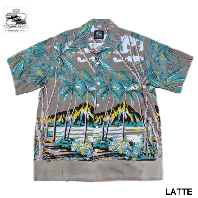 KonaBayHawaii コナベイハワイ アロハシャツ 2026 Diamond Head