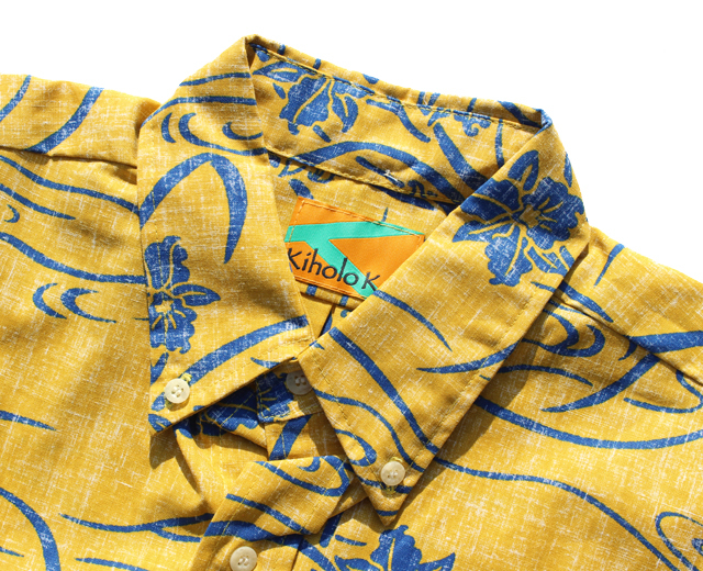 Kiholokai キホロカイ 長袖アロハシャツ