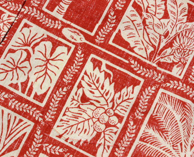 キホロカイ カノエプランツ アロハシャツ