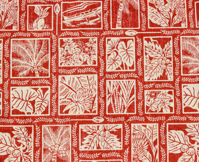 キホロカイ カノエプランツ アロハシャツ