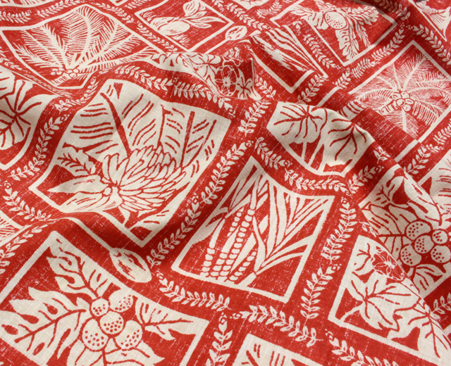 キホロカイ カノエプランツ アロハシャツ