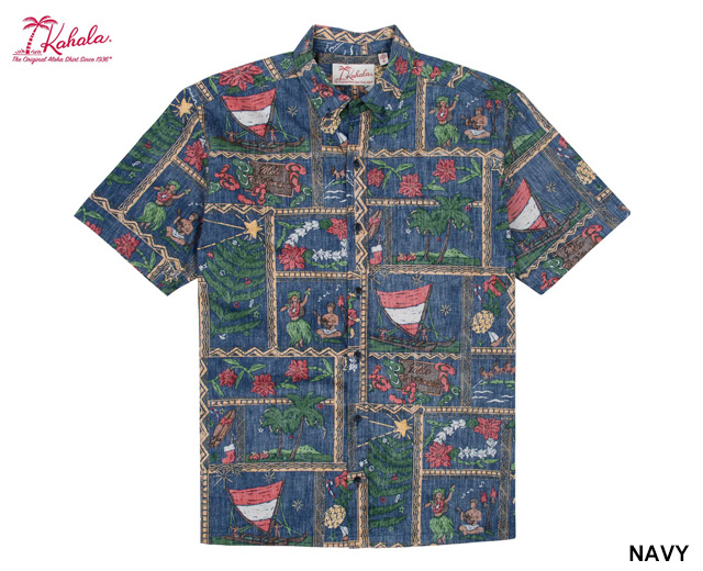 KAHALA カハラ アロハシャツ クリスマス