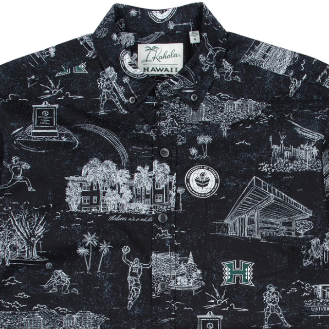 KAHALA カハラ アロハシャツ ハワイ大学 ハワイ製