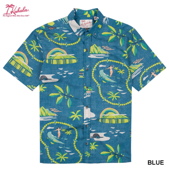 KAHALA カハラ アロハシャツ ニックカッチャー ハワイ製