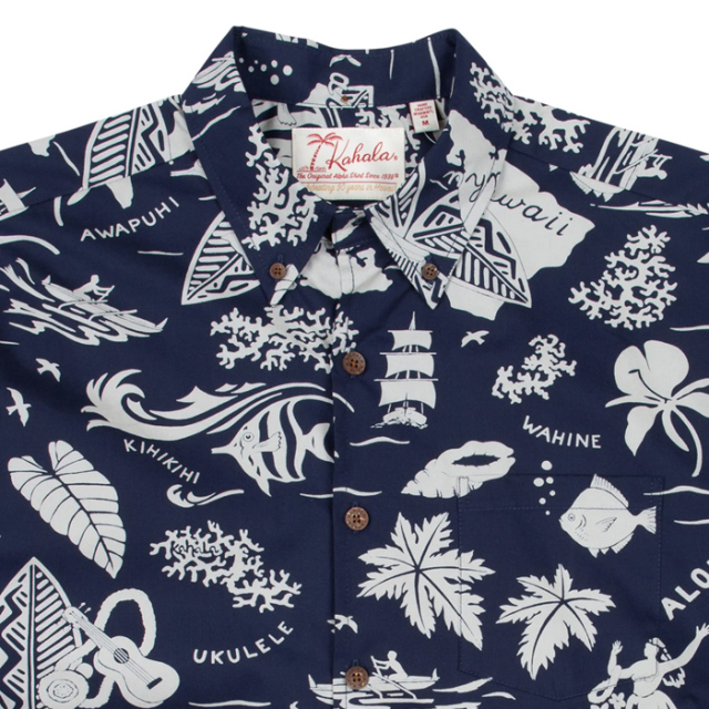 KAHALA カハラ アロハシャツ 90周年 ハワイ製