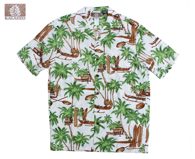 KALAHEO カラヘオ アロハシャツ