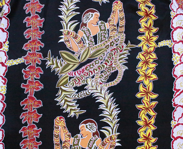 KAMEHAMEHA カメハメハ アロハシャツ レイレディー レーヨン ハワイ製  