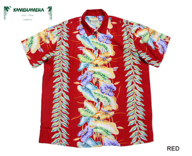KAMEHAMEHA カメハメハ アロハシャツ Classic Anthurium クラシック