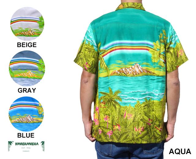 カメハメハ アロハシャツ