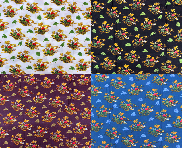 KAMEHAMEHA カメハメハ アロハシャツ タイ製