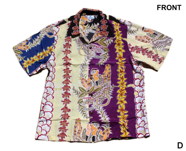 カメハメハ クレイジーアロハシャツ