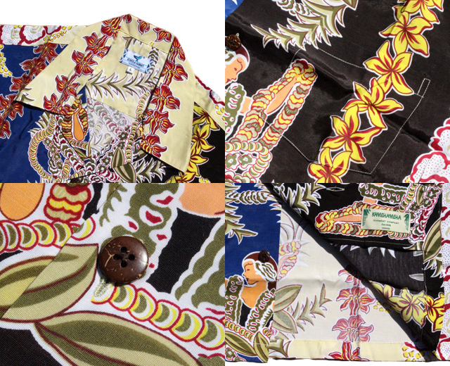 カメハメハ クレイジーアロハシャツ