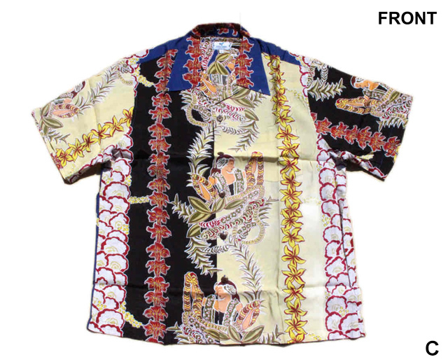 カメハメハ クレイジーアロハシャツ