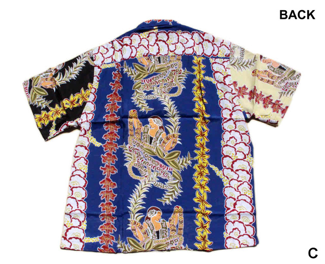 カメハメハ クレイジーアロハシャツ