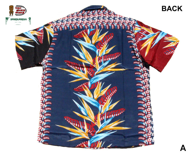 TIKI SPORTWEARxKAMEHAMEHA ティキスポーツウエアxカメハメハ