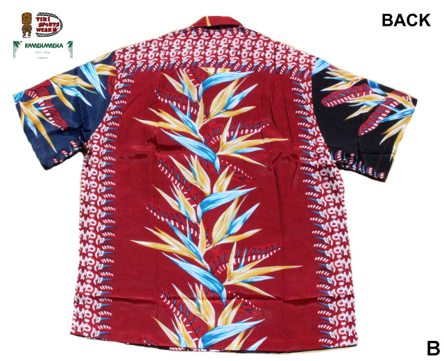 TIKI SPORTWEARxKAMEHAMEHA ティキスポーツウエアxカメハメハ