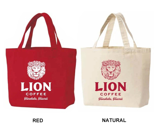LION COFFEE ライオンコーヒー トートバッグミニ ハワイアン