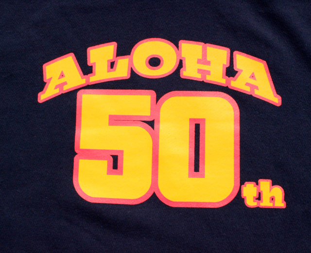 デロチャンク アロハ50ｔｈパーカー