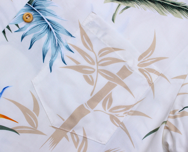 パラダイスファウンド アロハシャツ