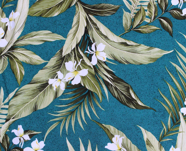 パラダイスファウンド アロハシャツ 長袖 ハワイ製