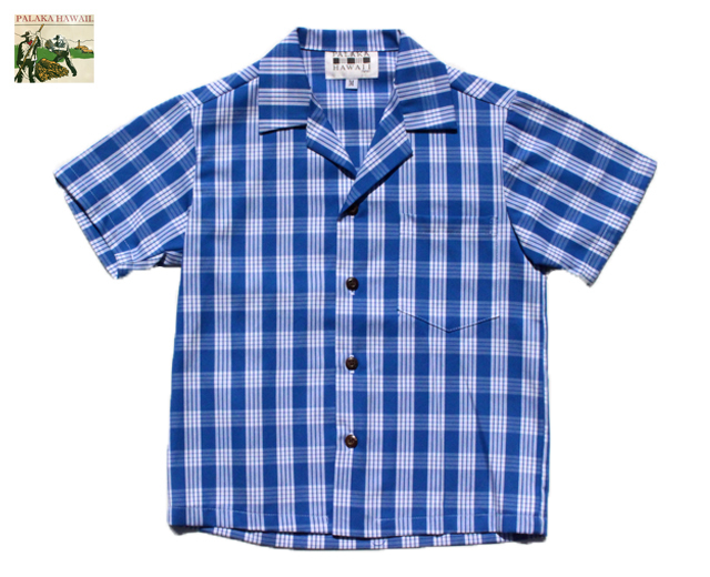 PALAKA HAWAII パラカハワイ「Kid's Palaka Shirts S/S