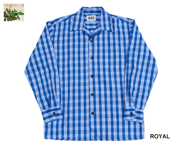 パラカハワイ 長袖 パラカシャツ ハワイ製