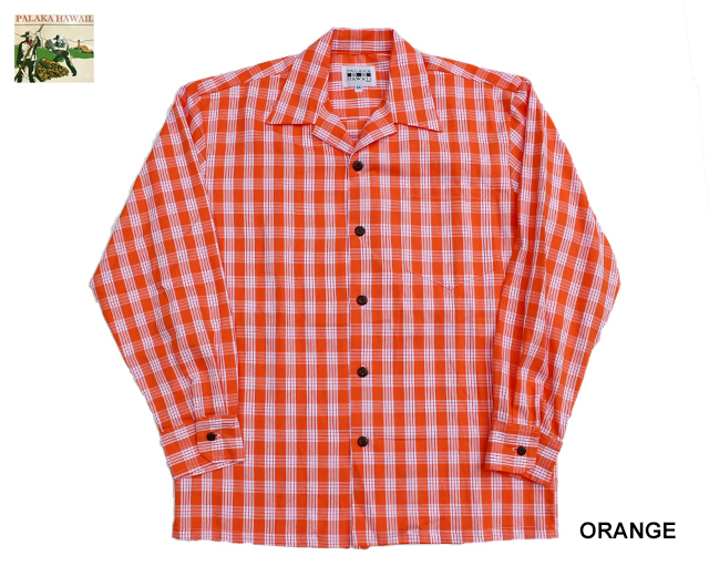パラカハワイ 長袖 パラカシャツ ハワイ製