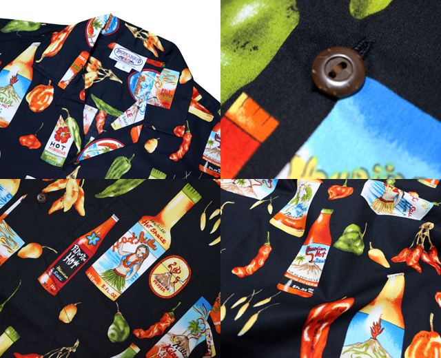 パシフィックレジェンド　アロハシャツ