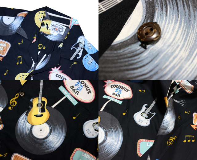 パシフィックレジェンド　アロハシャツ