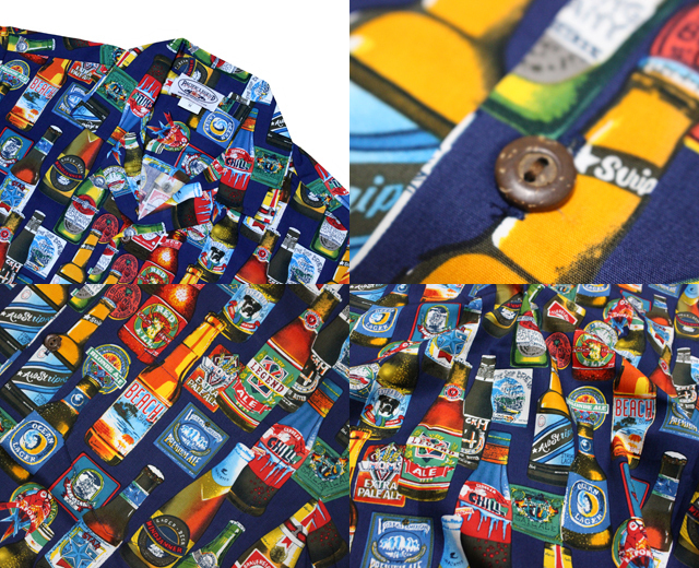 パシフィックレジェンド　アロハシャツ