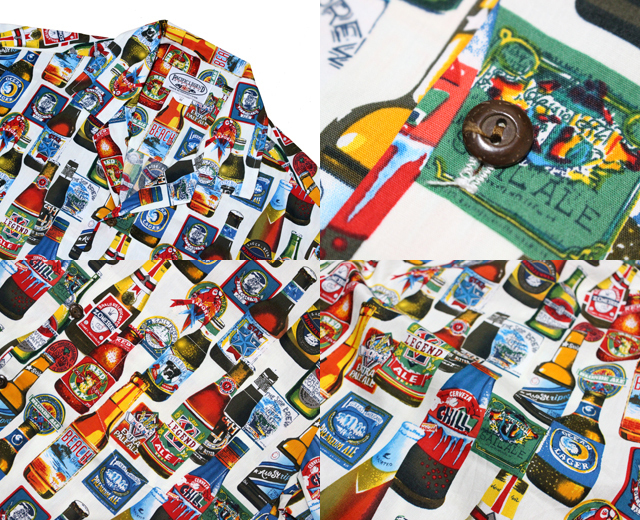 パシフィックレジェンド　アロハシャツ