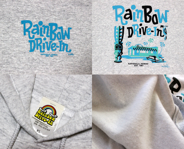 レインボードライブイン　パーカー