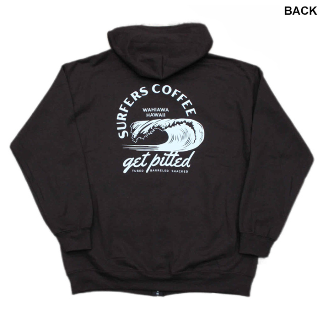 SURFERS COFFEE サーファーズコーヒー ジップアップパーカー