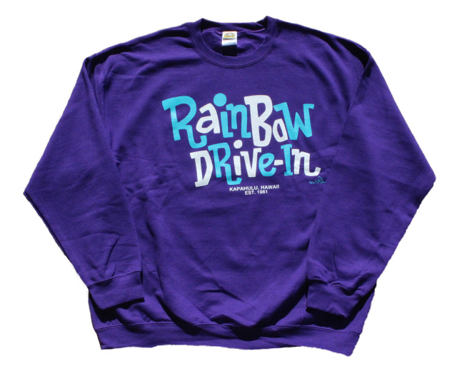 レインボードライブイン スウェット
