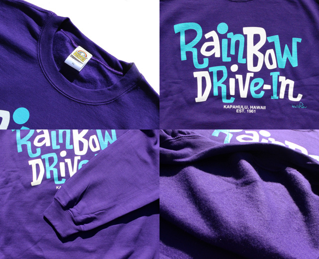 Rainbow DRIVE-IN BY Mookie Sato TIKI スウェット レインボー