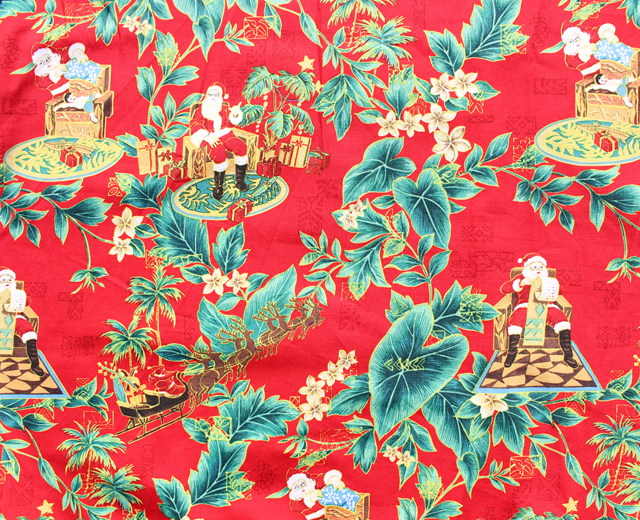 RJC ロバート・J・クランシー アロハシャツ サンタクロース クリスマス