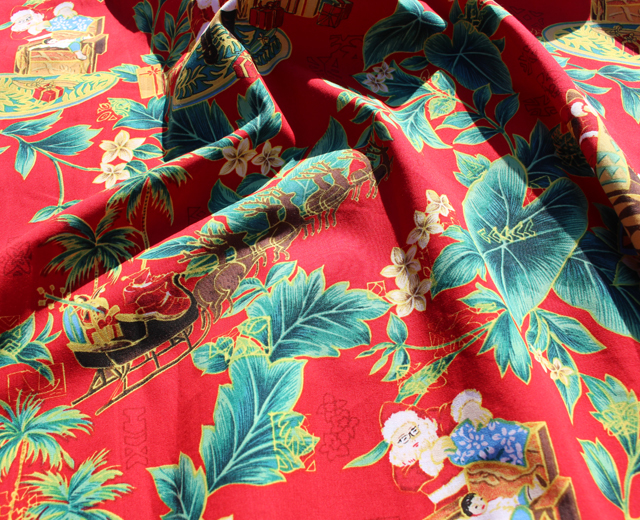 RJC ロバート・J・クランシー アロハシャツ サンタクロース クリスマス