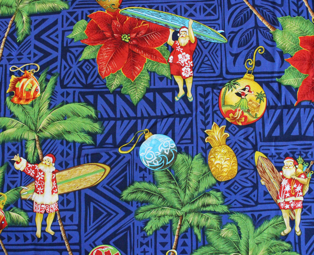 アロハ風サンタ　ハワイ現地物 アロハ風サンタ ハワイ現地物