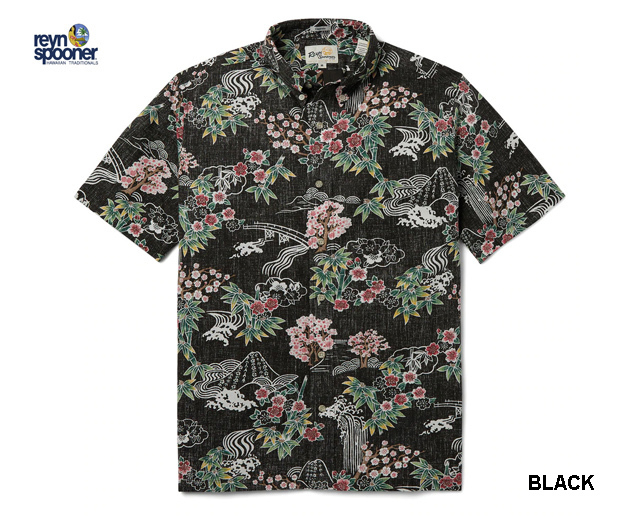 ReynSpooner レインスプーナー アロハシャツ 桜