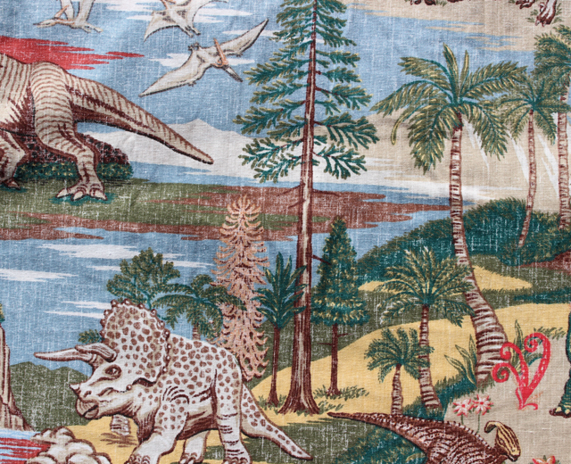 Reyn Spooner レインスプーナー アロハシャツ DINOS IN PARADISE 恐竜 