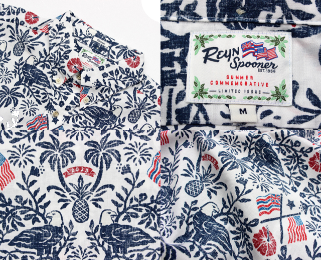 Reynspooner レインスプーナー アロハシャツ SUMMER