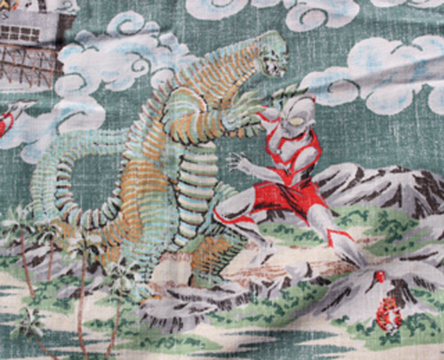 レインスプーナー アロハシャツ ウルトラマン