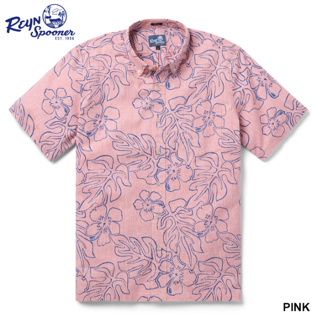 【日本未発売】1万枚枚限定　REYNSPOONER モンスターズインク アロハ Reynspooner レインスプーナー アロハシャツ MONSTERA INK モンステラ